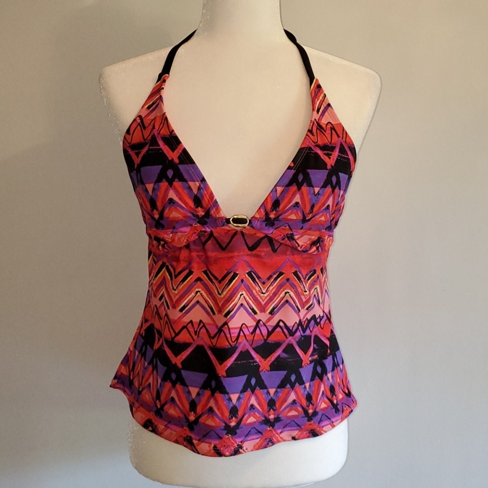 Sofia by Sofia Vergara Halter Tankini Swimsuit Top